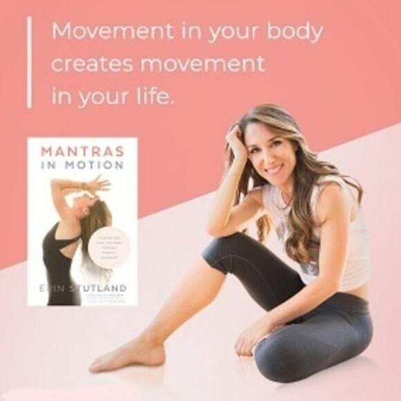 Mantras in Motion Manifest Mindful Movement Mind Body Spirit Yoga Hardcover Book - Picture 5 of 15